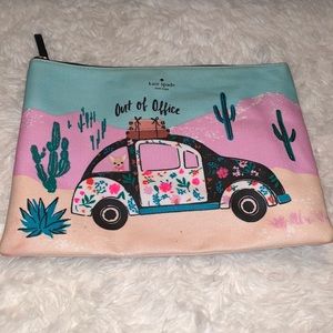 Kate spade cosmetics bag